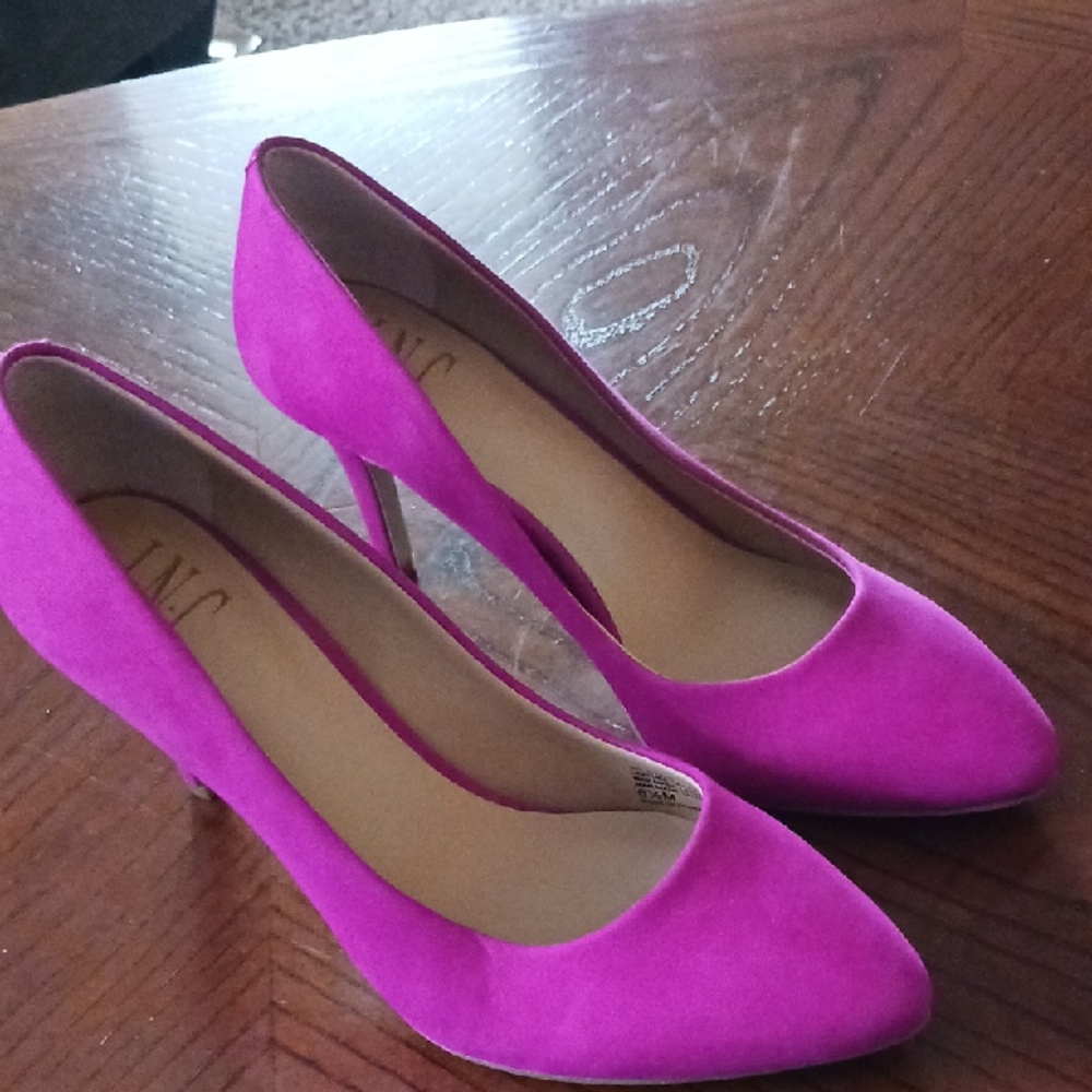 INC International Concepts Vibrant Pink Heels